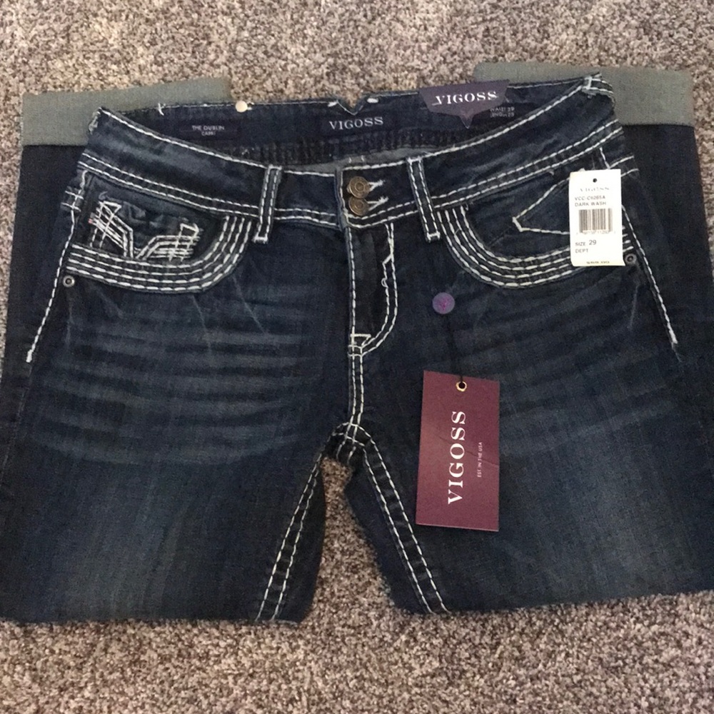 Never worn vigoss jeans
